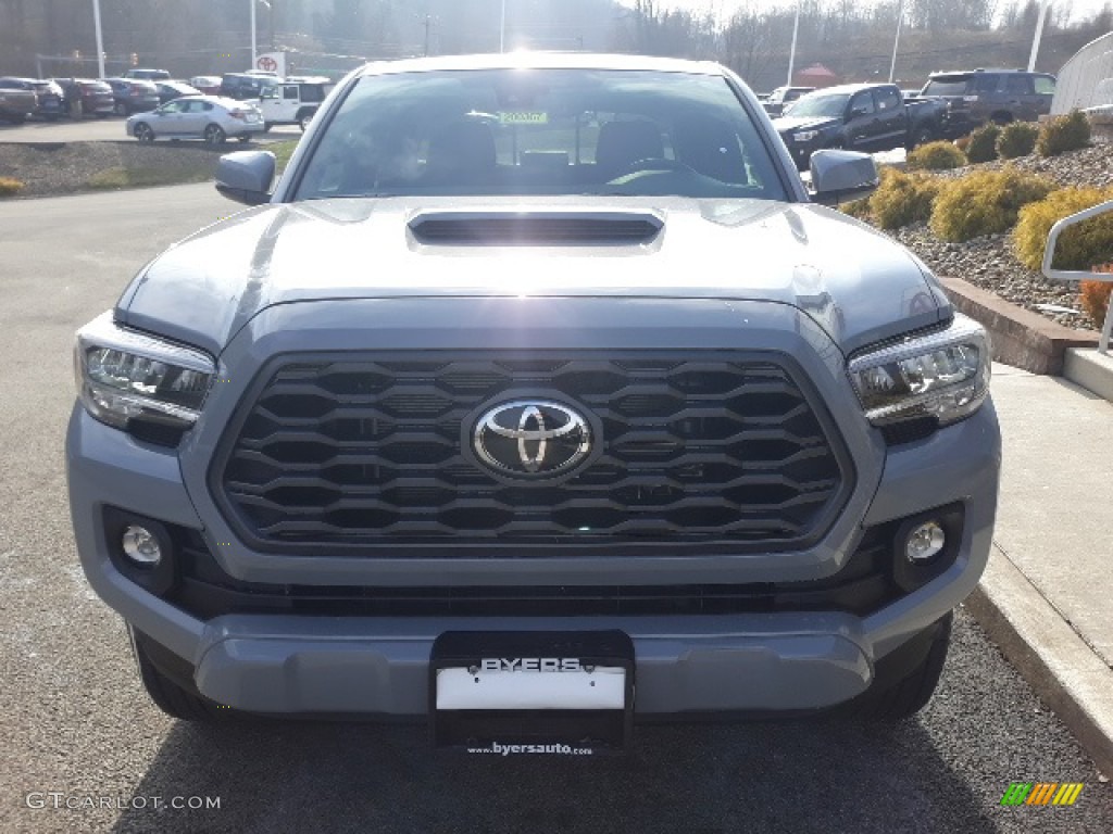 2020 Tacoma TRD Sport Double Cab 4x4 - Cement / Black photo #15