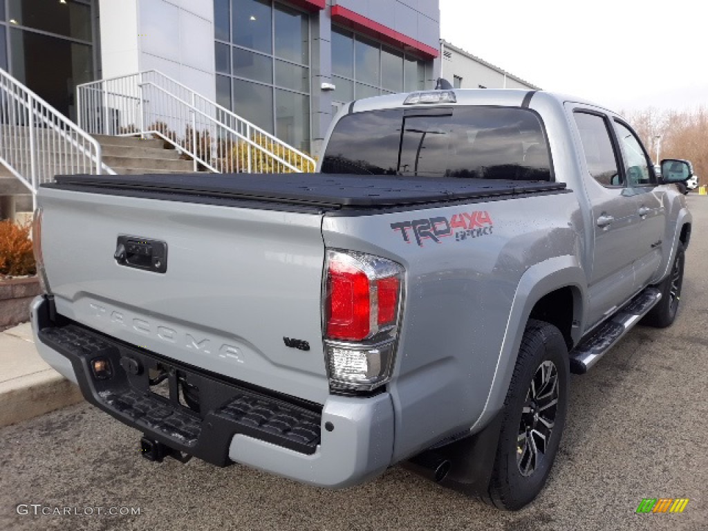 2020 Tacoma TRD Sport Double Cab 4x4 - Cement / Black photo #18