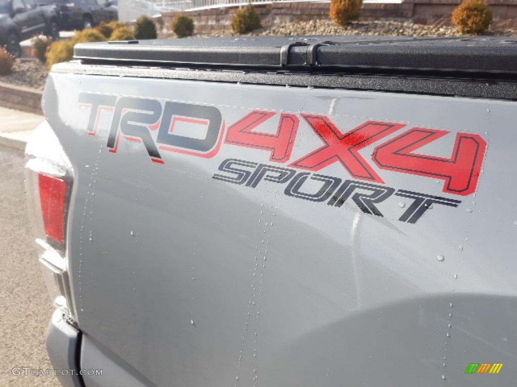 2020 Tacoma TRD Sport Double Cab 4x4 - Cement / Black photo #19