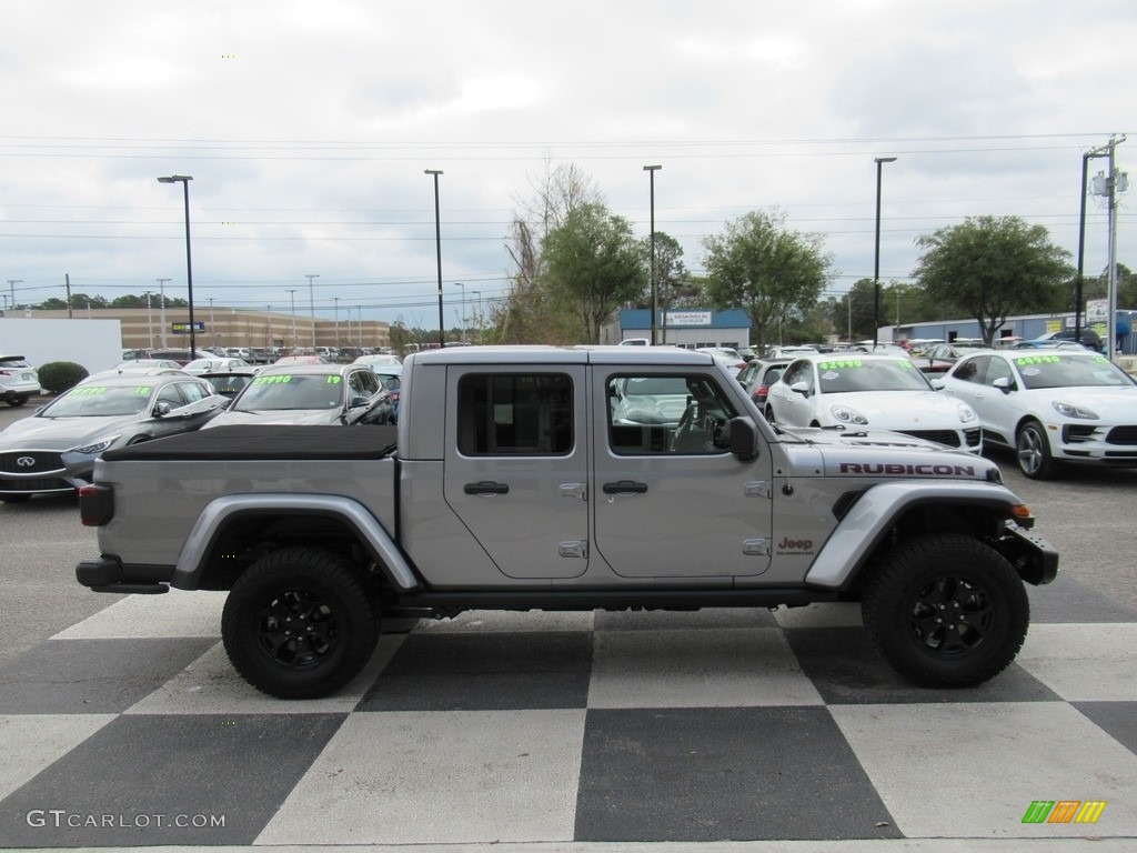 2020 Gladiator Rubicon 4x4 - Billet Silver Metallic / Black photo #3