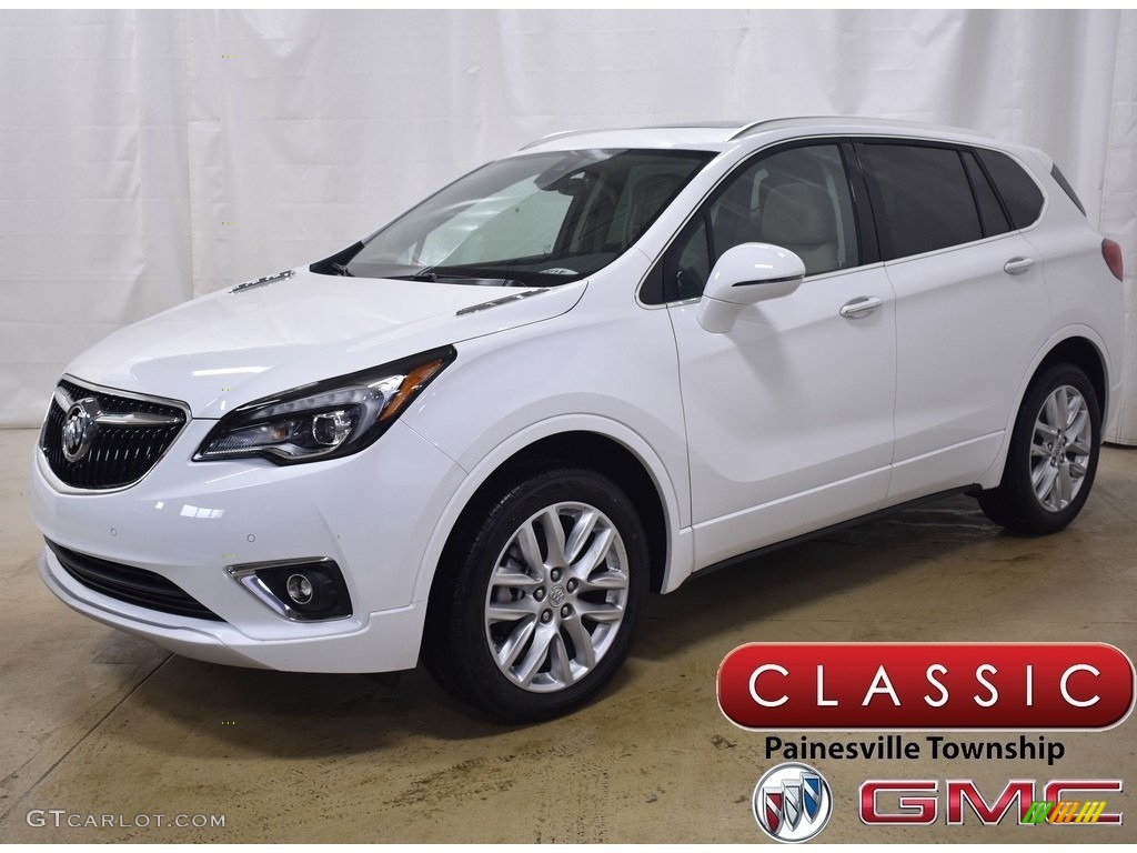 2020 Envision Premium AWD - Summit White / Light Neutral photo #1