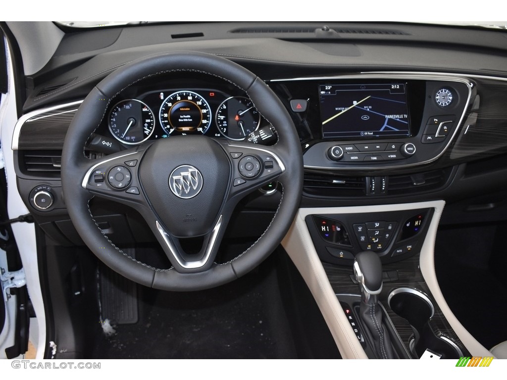 2020 Buick Envision Premium AWD Light Neutral Dashboard Photo #136536063
