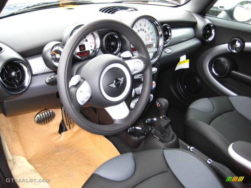 2009 Cooper S Convertible - Horizon Blue / Black/Grey photo #10