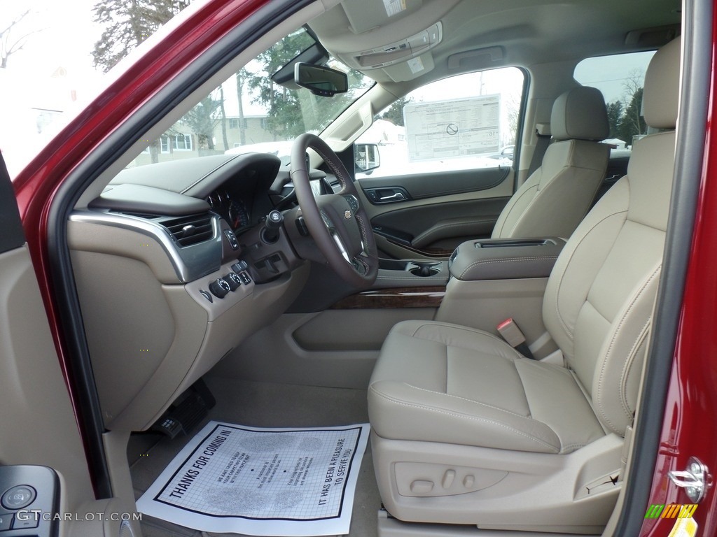 2020 Suburban LT 4WD - Siren Red Tintcoat / Cocoa/­Dune photo #17