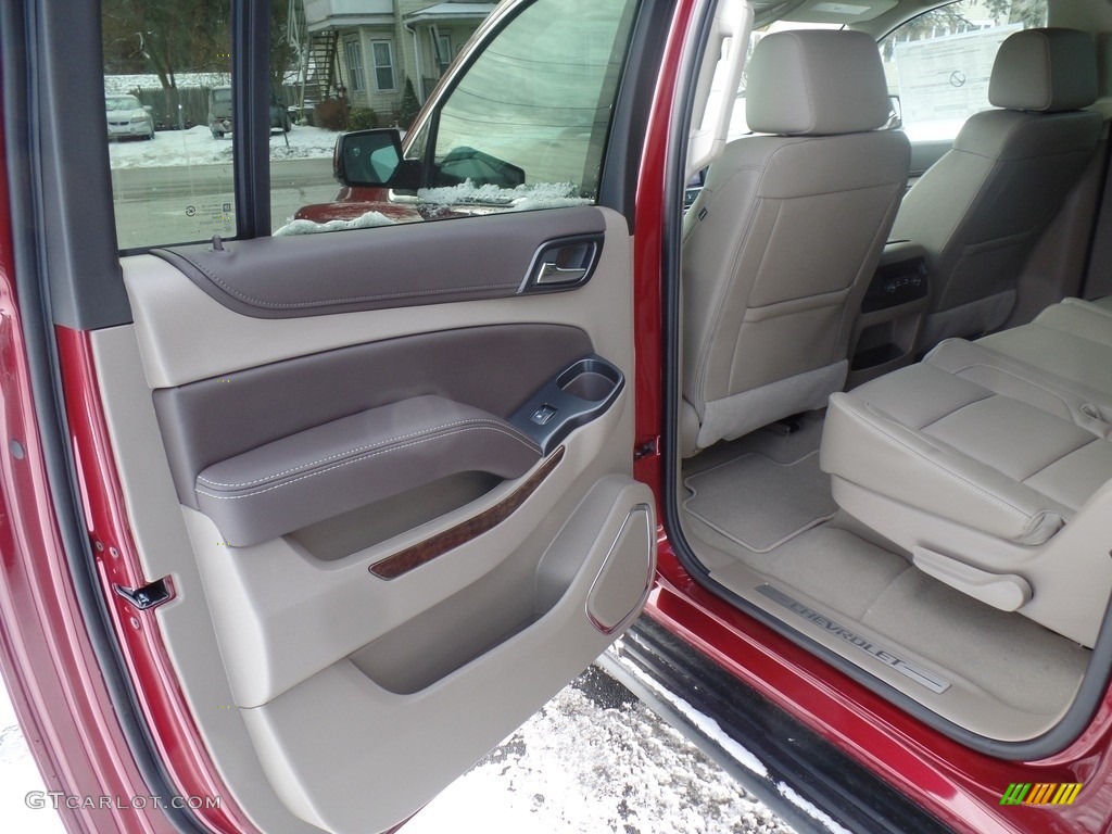 2020 Suburban LT 4WD - Siren Red Tintcoat / Cocoa/­Dune photo #35