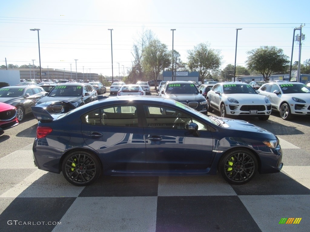 2019 WRX STI - Lapis Blue Pearl / Black Ultrasuede/Carbon Black photo #3