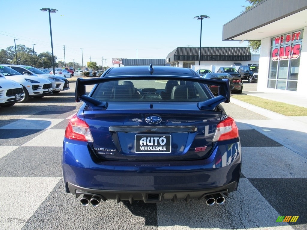 2019 WRX STI - Lapis Blue Pearl / Black Ultrasuede/Carbon Black photo #4