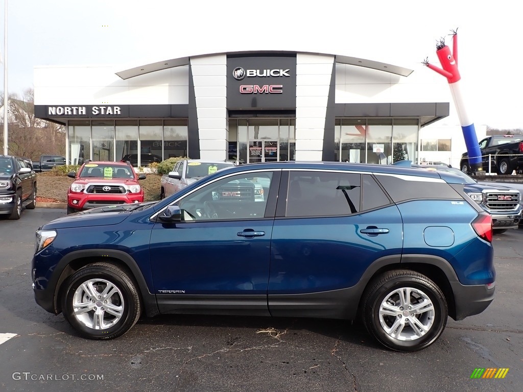 2020 Terrain SLE AWD - Blue Emerald Metallic / Jet Black photo #13