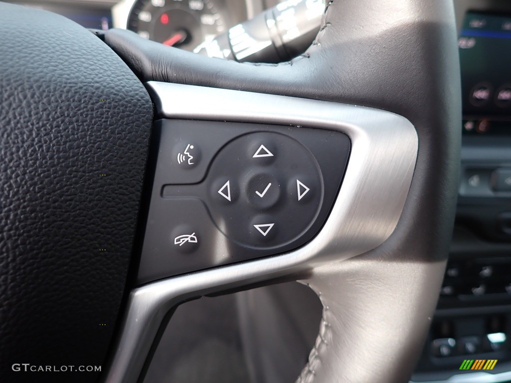 2020 GMC Terrain SLE AWD Jet Black Steering Wheel Photo #136546697