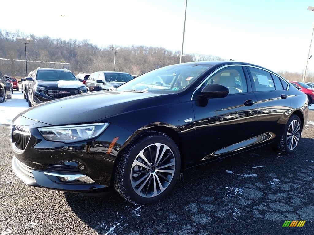 Ebony Twilight Metallic 2020 Buick Regal Sportback Essence AWD Exterior Photo #136548990