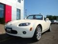 2007 Marble White Mazda MX-5 Miata Grand Touring Roadster  photo #16