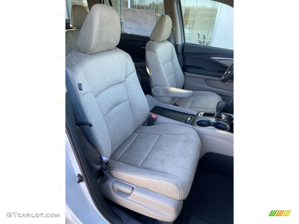 2020 Pilot EX AWD - Platinum White Pearl / Beige photo #26