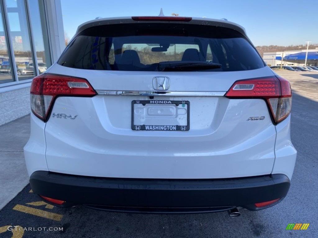 2019 HR-V EX AWD - Platinum White Pearl / Black photo #6