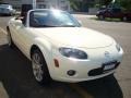 2007 Marble White Mazda MX-5 Miata Grand Touring Roadster  photo #28