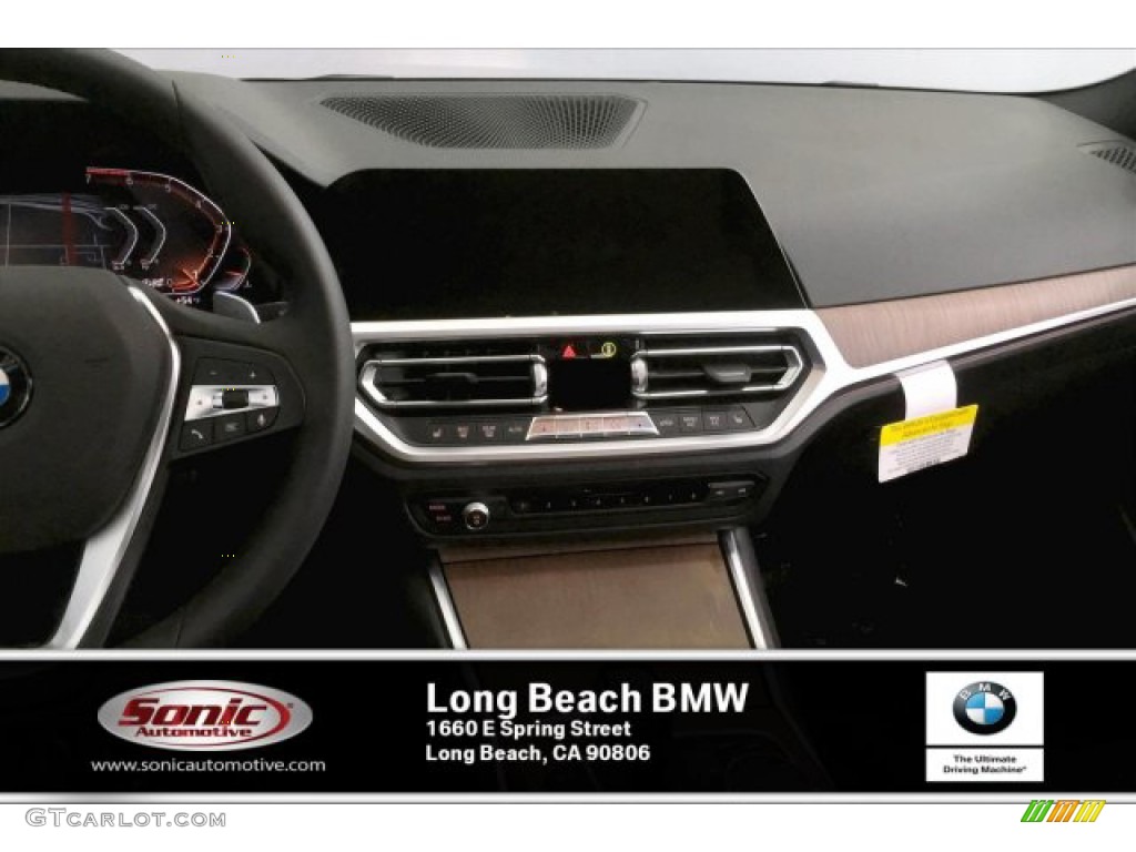 2020 3 Series 330i Sedan - Glacier Silver Metallic / Black photo #5