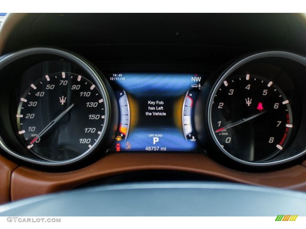 2017 Maserati Levante S AWD Gauges Photo #136553735