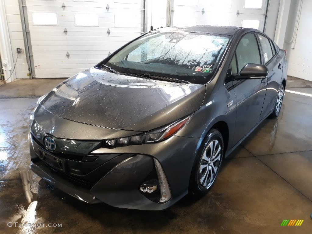 2020 Prius Prime Limited - Magnetic Gray Metallic / Black photo #2