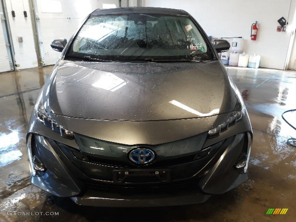 2020 Prius Prime Limited - Magnetic Gray Metallic / Black photo #5