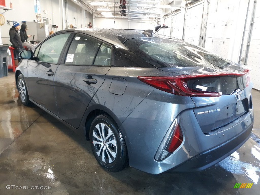 2020 Prius Prime Limited - Magnetic Gray Metallic / Black photo #9
