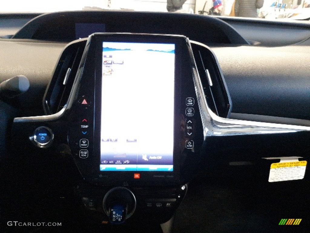 2020 Prius Prime Limited - Magnetic Gray Metallic / Black photo #10