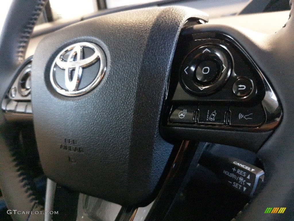 2020 Prius Prime Limited - Magnetic Gray Metallic / Black photo #11