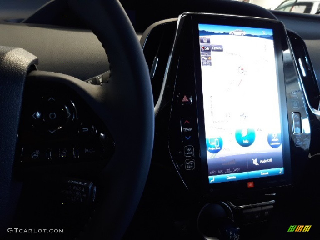 2020 Prius Prime Limited - Magnetic Gray Metallic / Black photo #16