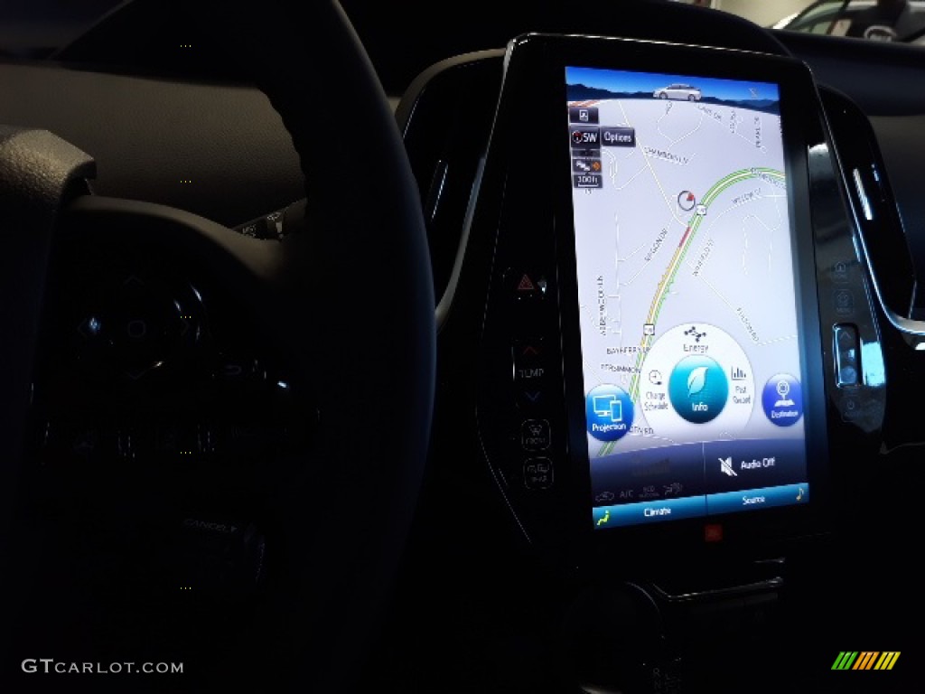 2020 Prius Prime Limited - Magnetic Gray Metallic / Black photo #17
