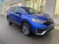 2020 Aegean Blue Metallic Honda CR-V EX-L AWD  photo #2