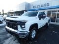 2020 Summit White Chevrolet Silverado 2500HD Work Truck Crew Cab 4x4  photo #2