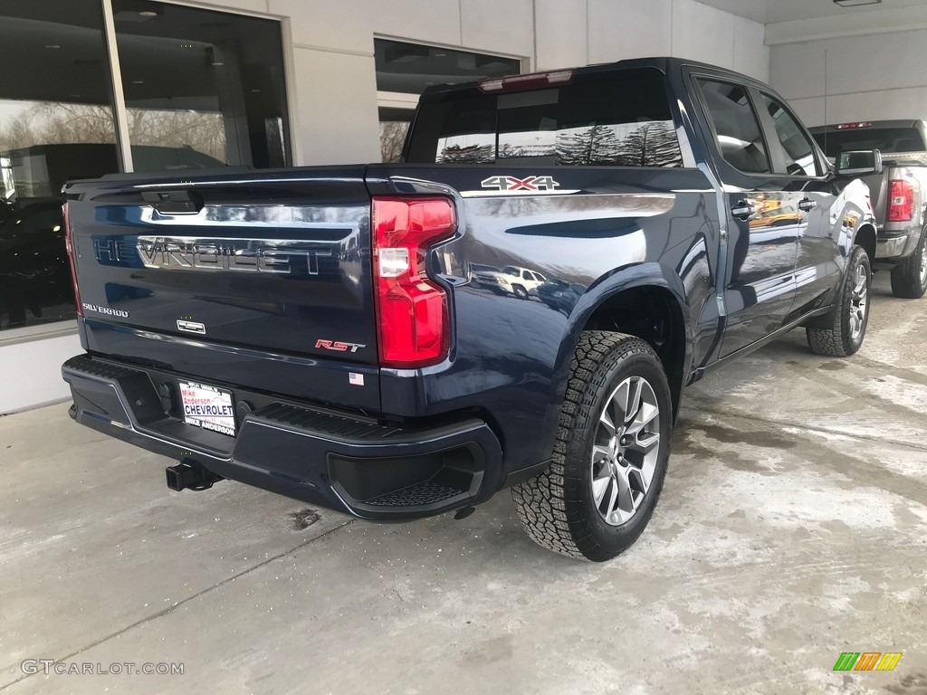 2020 Silverado 1500 RST Crew Cab 4x4 - Northsky Blue Metallic / Jet Black photo #3