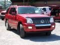 2006 Vivid Red Metallic Mercury Mountaineer Luxury AWD  photo #4