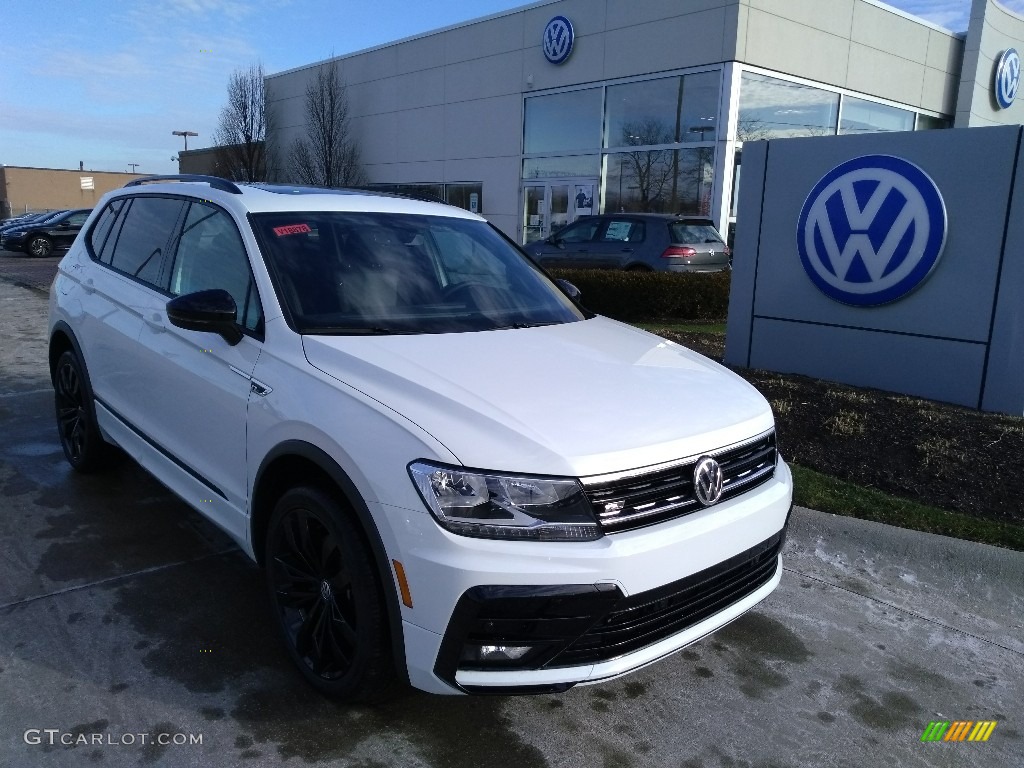 2020 Tiguan SE R-Line Black 4MOTION - Pure White / Titan Black photo #1