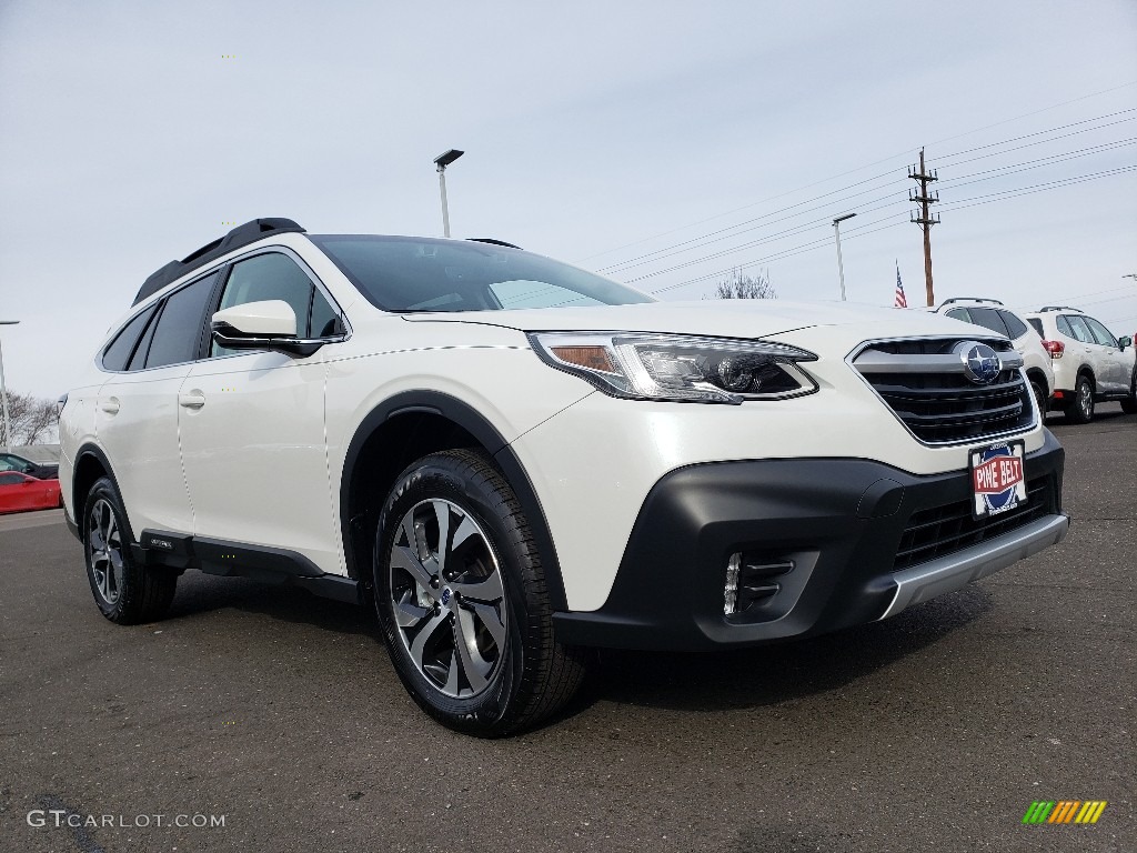 2020 Crystal White Pearl Subaru Outback 2.5i Limited 136561869 Photo