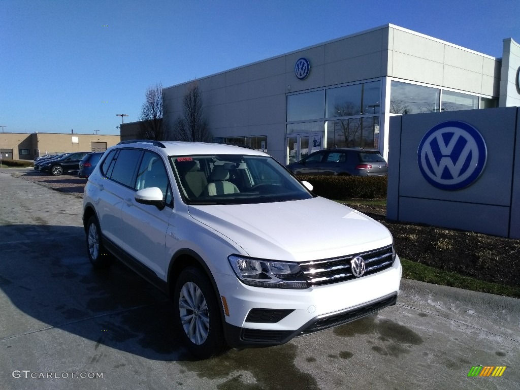 Pure White 2020 Volkswagen Tiguan S Exterior Photo #136563056