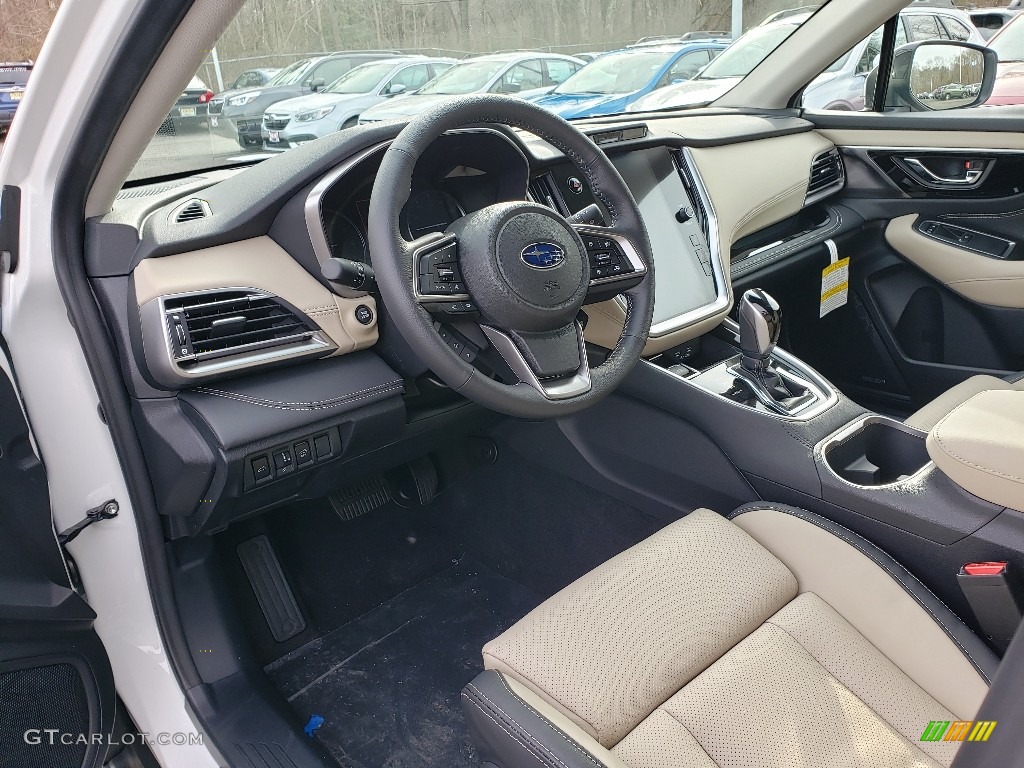 Warm Ivory Interior 2020 Subaru Outback 2.5i Limited Photo #136563143