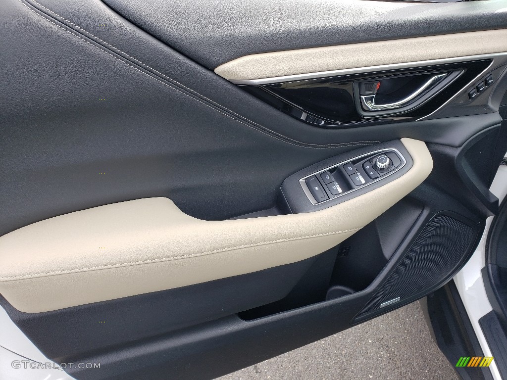 2020 Subaru Outback 2.5i Limited Warm Ivory Door Panel Photo #136563182