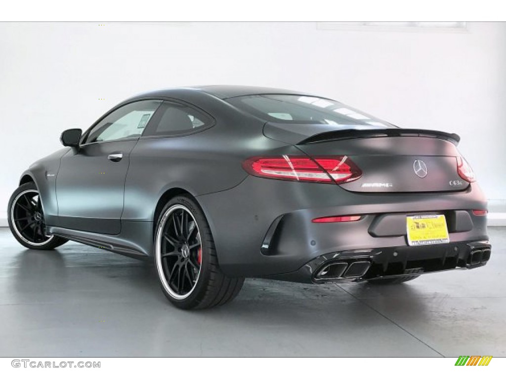 2020 C AMG 63 S Coupe - designo Graphite Grey Magno (Matte) / Magma Gray/Black photo #10