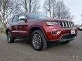 2020 Velvet Red Pearl Jeep Grand Cherokee Limited 4x4  photo #1