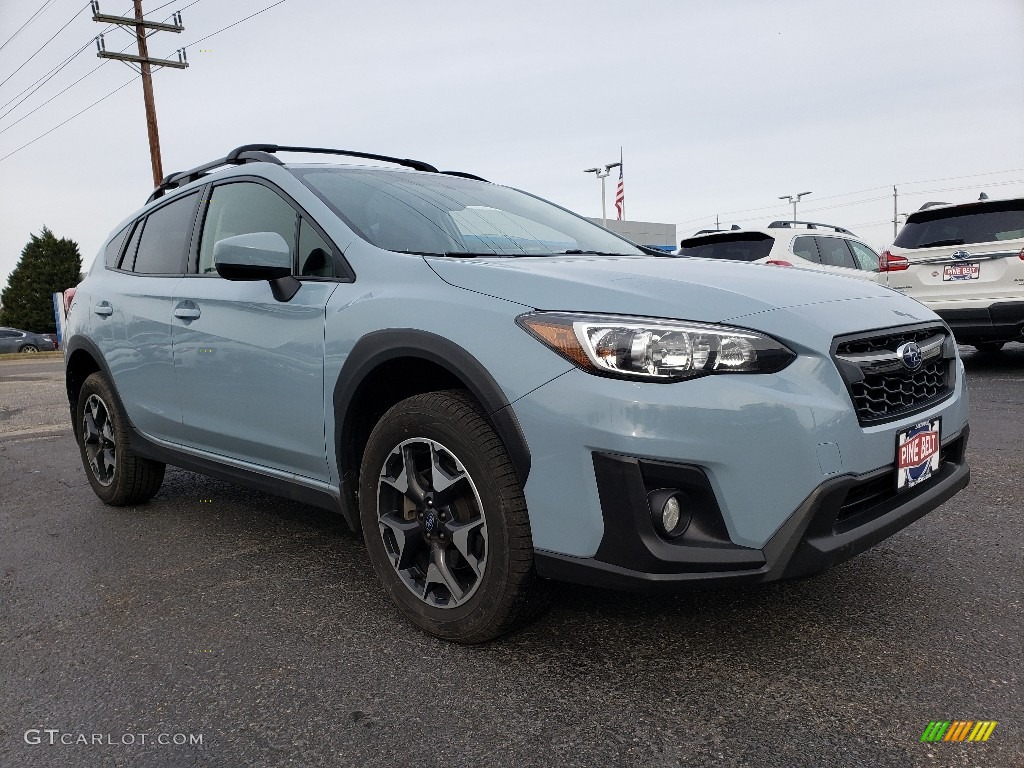 2019 Crosstrek 2.0i Premium - Cool Gray Khaki / Black photo #1