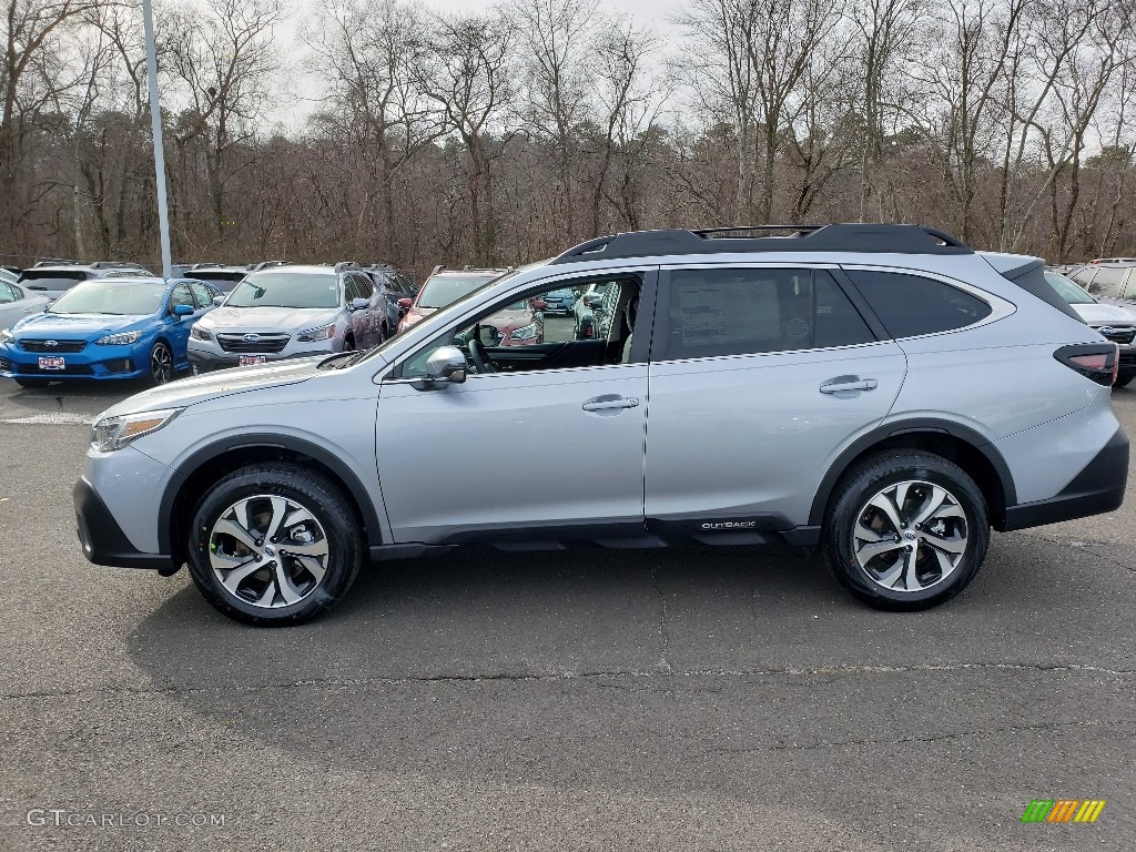 2020 Outback 2.5i Limited - Ice Silver Metallic / Titanium Gray photo #3