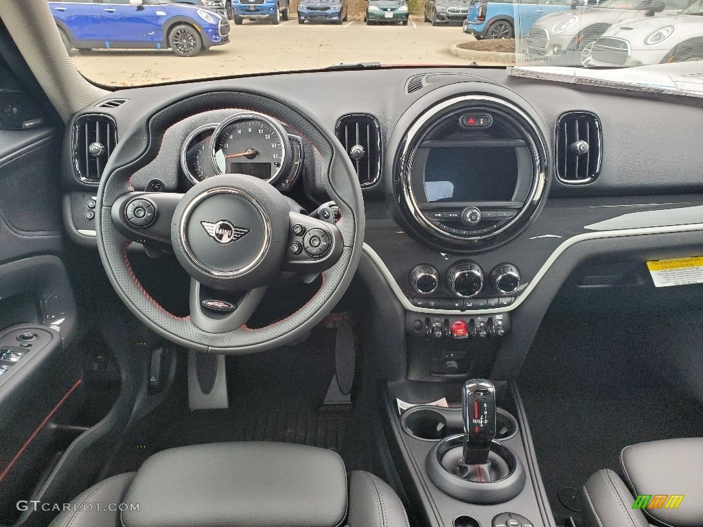 2020 Mini Countryman Cooper S All4 Carbon Black Dashboard Photo #136568510
