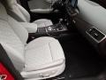 2018 Audi S7 Lunar Silver Interior Front Seat Photo