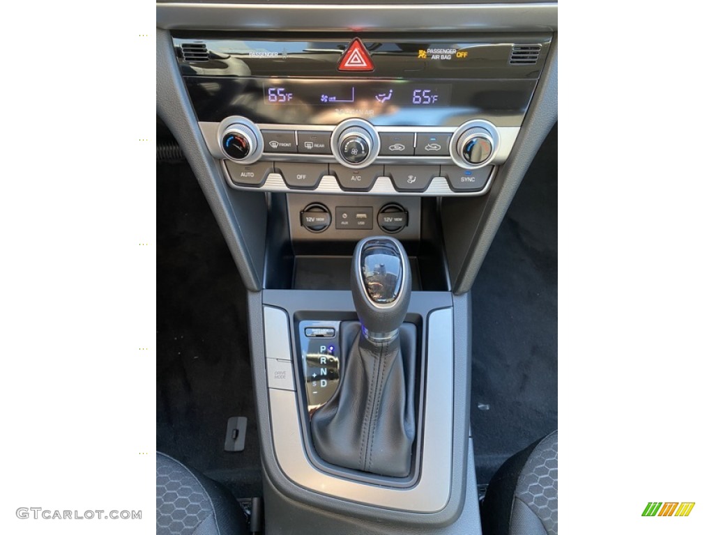 2020 Elantra SEL - Machine Gray / Black photo #30