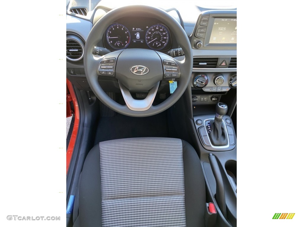 2020 Kona SE AWD - Sunset Orange / Black photo #14