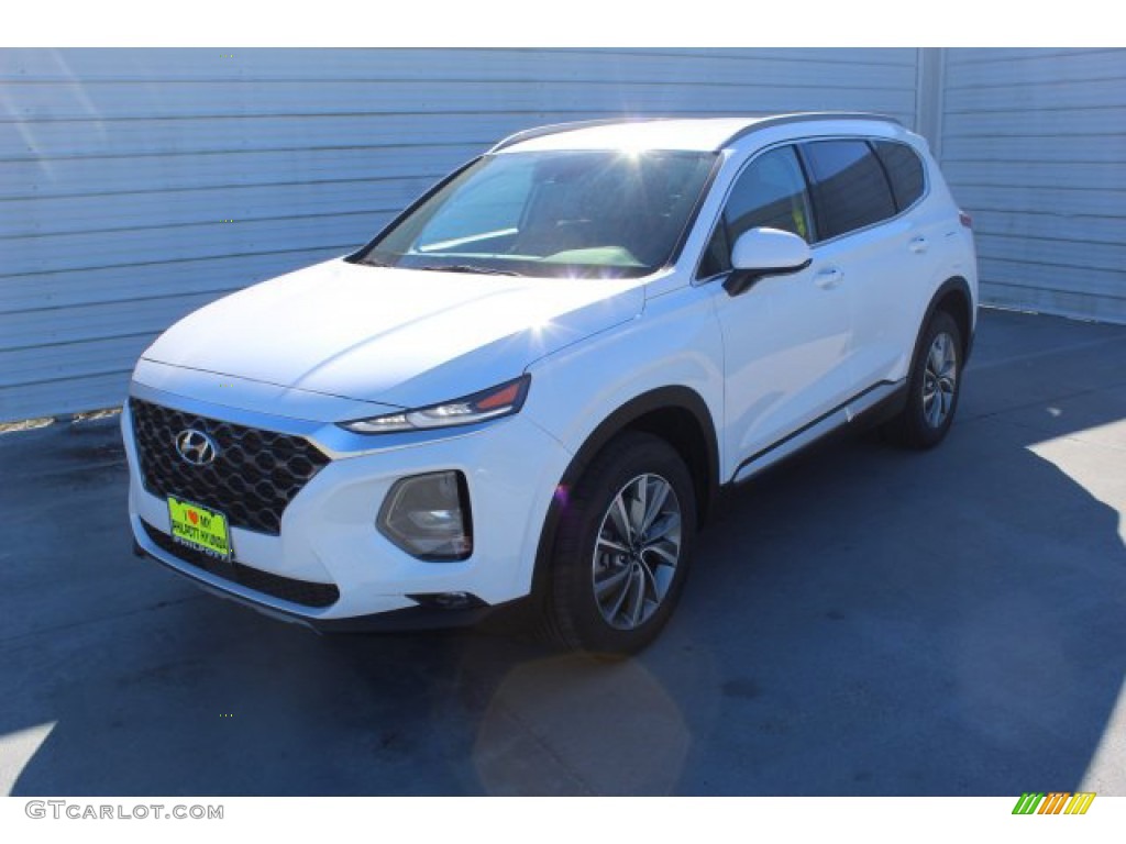 2020 Santa Fe SEL - Quartz White / Black photo #4