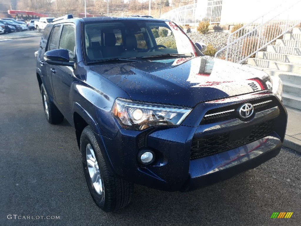 2020 4Runner SR5 Premium 4x4 - Nautical Blue Metallic / Black photo #1