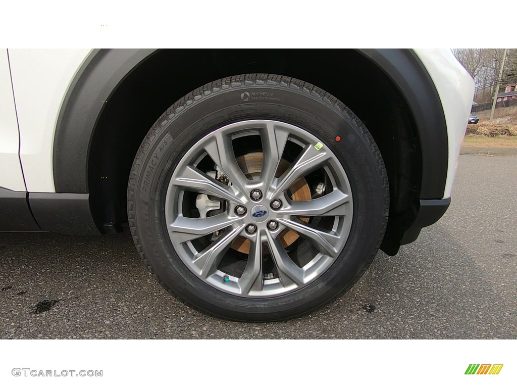 2020 Explorer XLT 4WD - Oxford White / Ebony photo #27