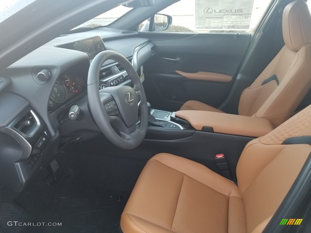 Glazed Caramel Interior 2020 Lexus UX 250h AWD Photo #136575815