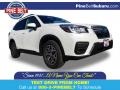 2020 Crystal White Pearl Subaru Forester 2.5i Premium  photo #1