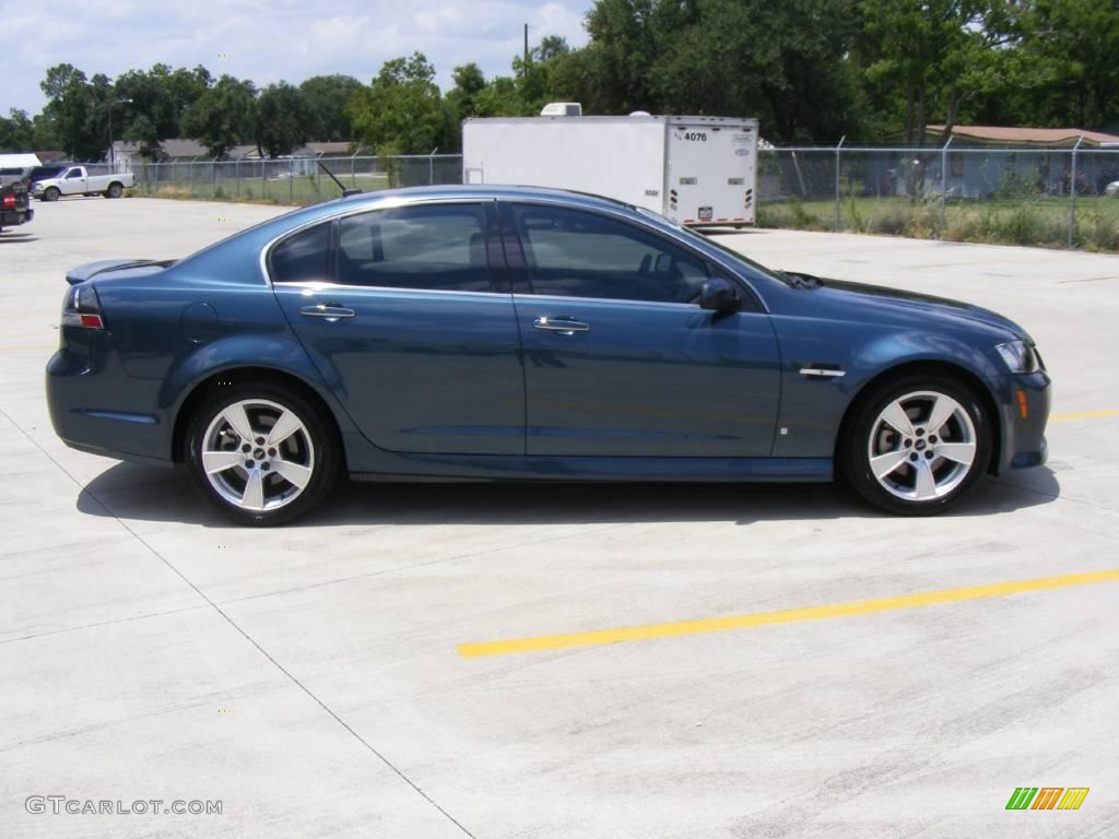 2009 G8 GT - Pacific Slate Metallic / Onyx photo #2